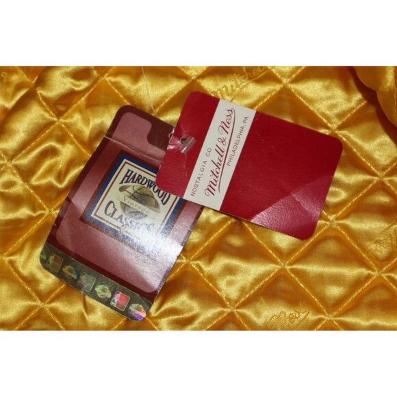 Mitchell & Ness BOSTON CELTICS Hardwood Classics Varsity Wool Size L Jacket NWT - Picture 11 of 14